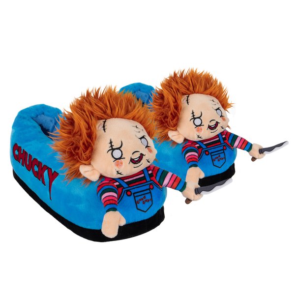 Slippers - Chucky 3D Slippers for Adults-hotRAGS.com