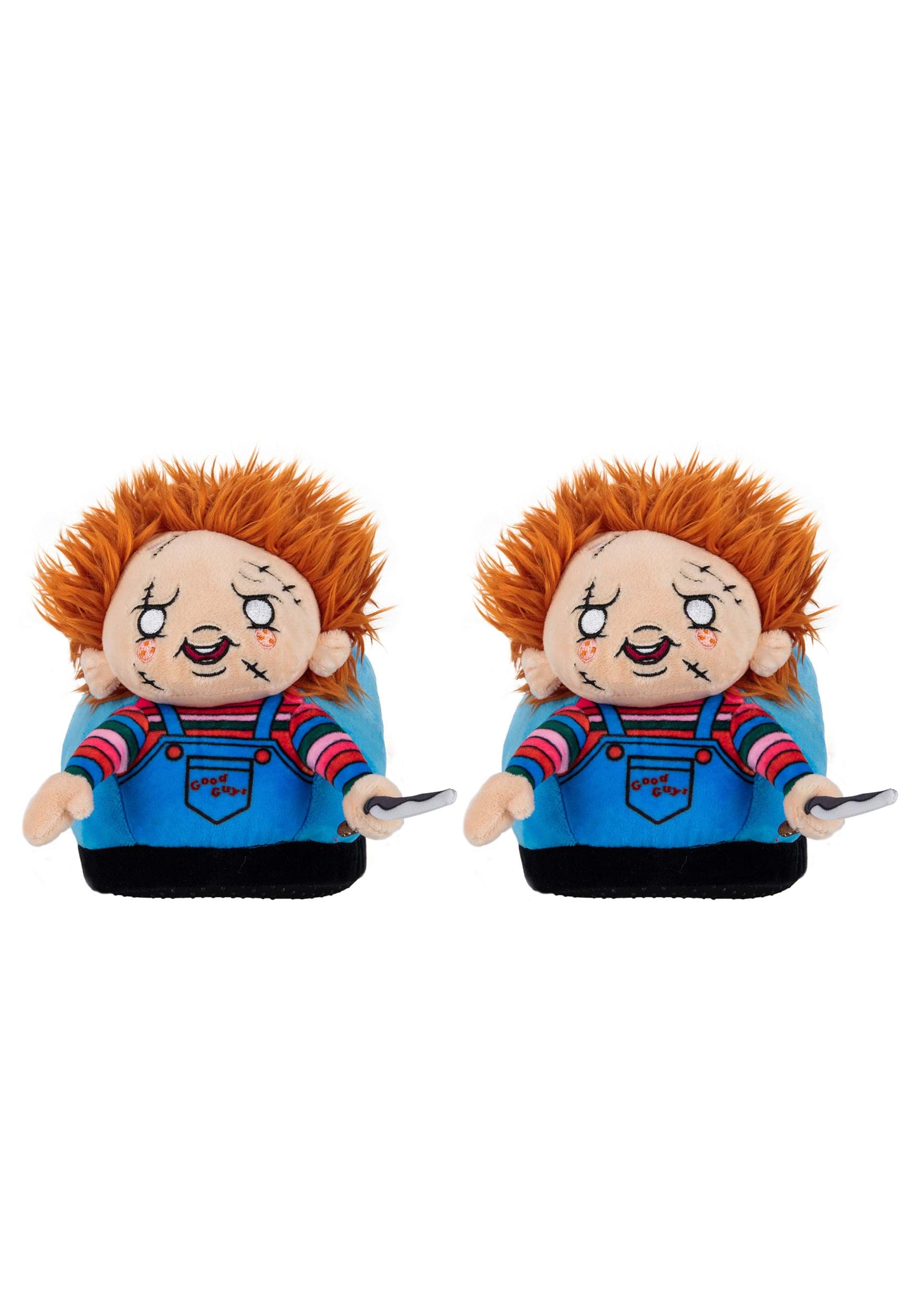 Slippers - Chucky 3D Slippers for Adults-hotRAGS.com
