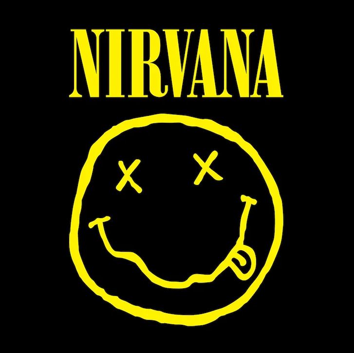 Poster Nirvana Smiley 12 X 12-hotRAGS.com