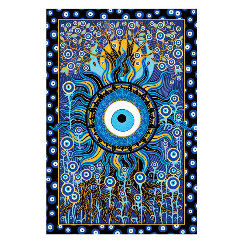 Tapestry Evil Eye 3d-hotRAGS.com