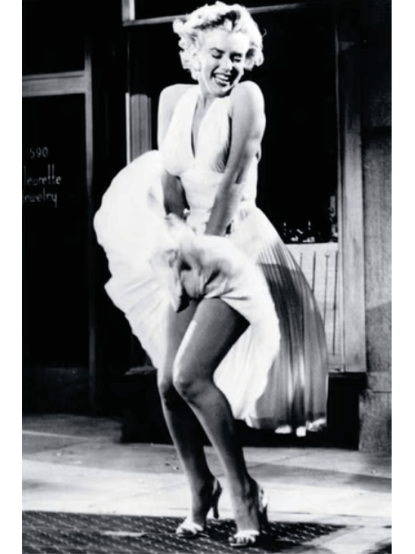 Poster Marilyn Monroe Dress-hotRAGS.com