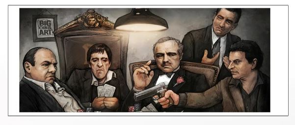 Mug - Big Chris Gangster Movies Playing Poker-hotRAGS.com