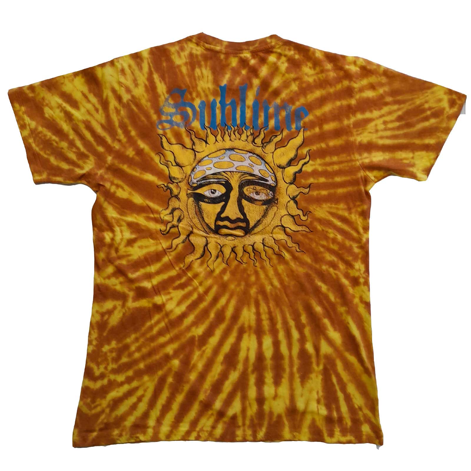 Sublime Sun Face (Wash Collection & Back Print) T-Shirt-hotRAGS.com
