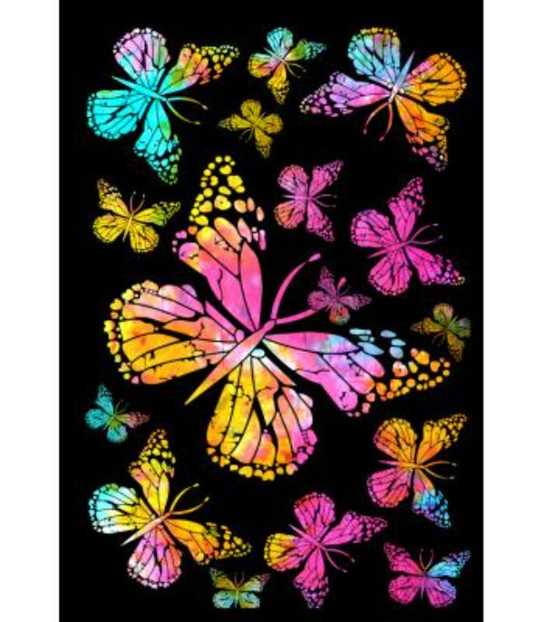 Butterfly Rainbow Tapestry-hotRAGS.com