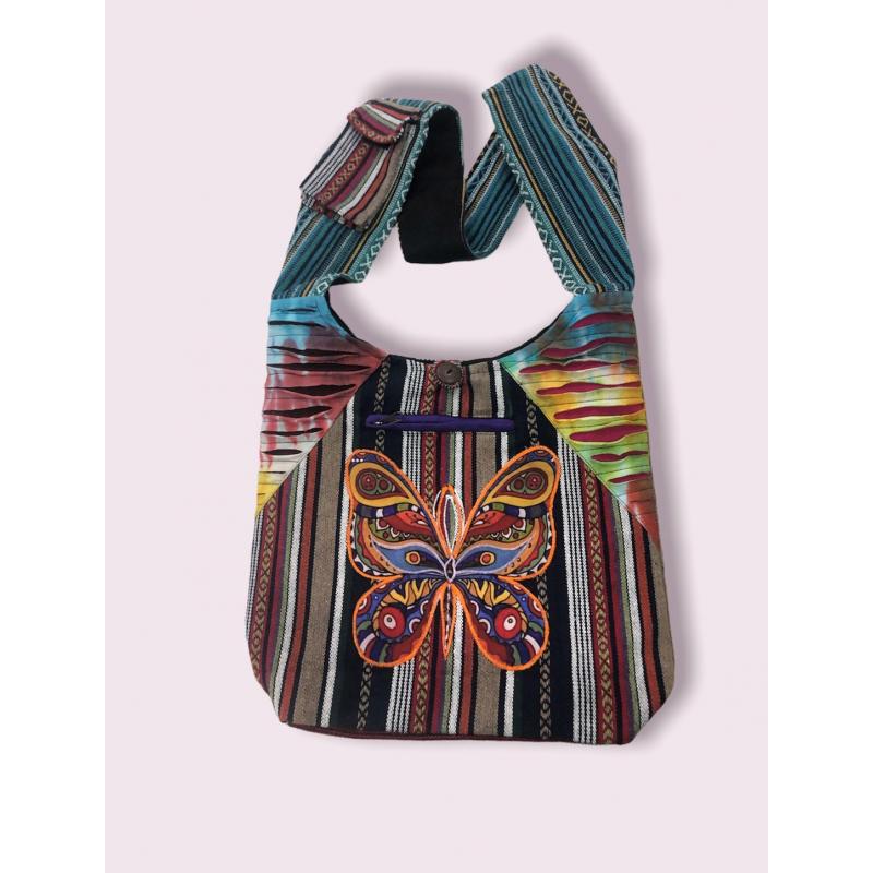 Bag - Cotton Ghary Razor Trim King Butterfly Bag-hotRAGS.com