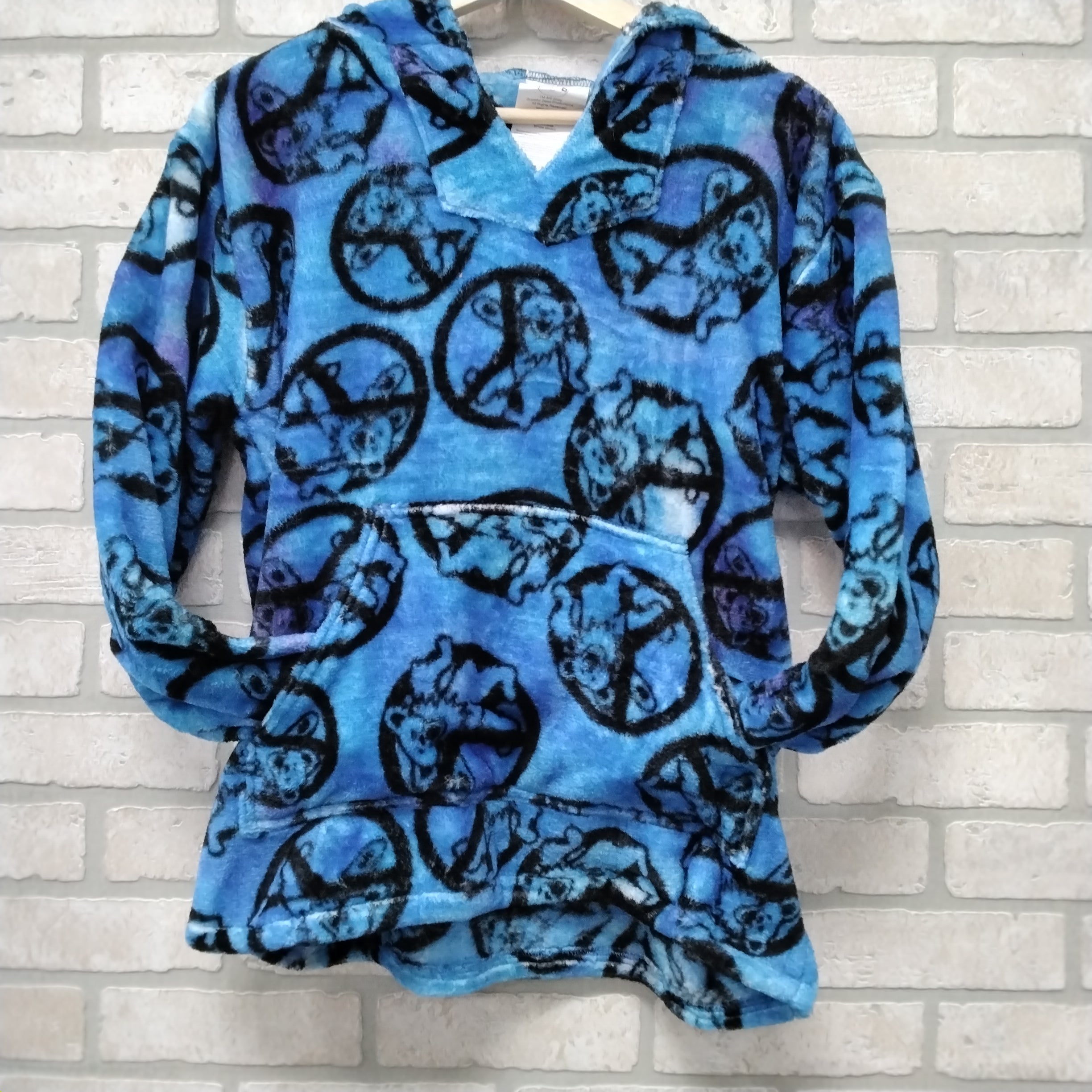 Baja Grateful Dead Bear Peace Sign-hotRAGS.com