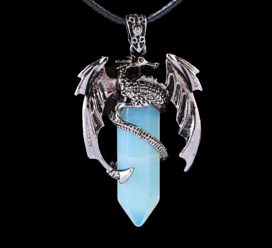 Necklace Dragon Crystal Opal-hotRAGS.com