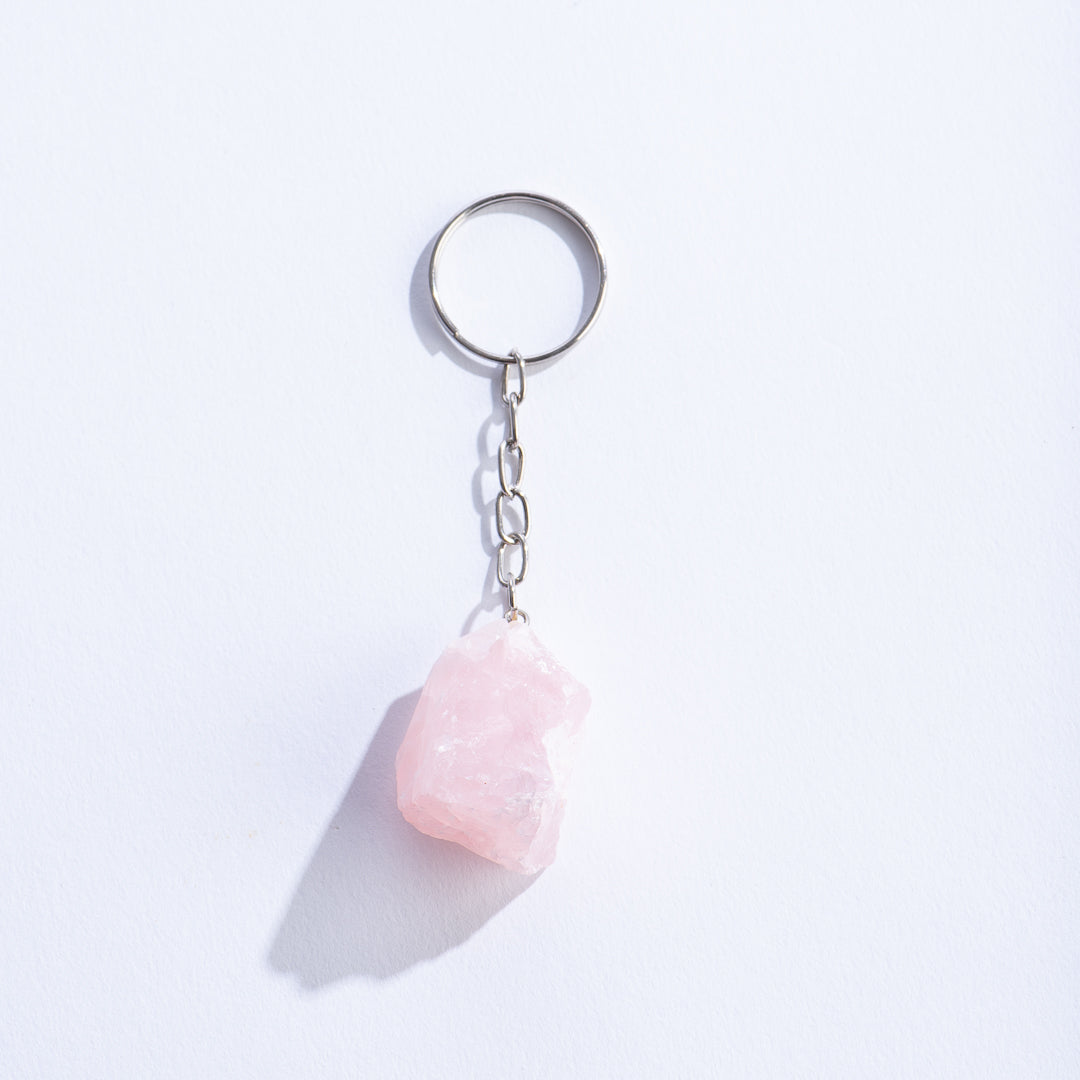 Keychain Rose Quartz-hotRAGS.com