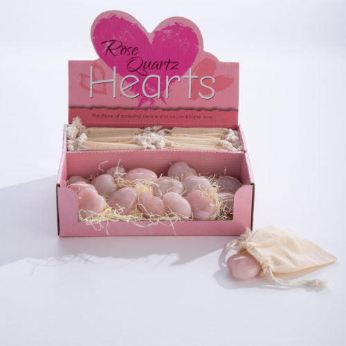 Crystal Rose Quartz Hearts-hotRAGS.com
