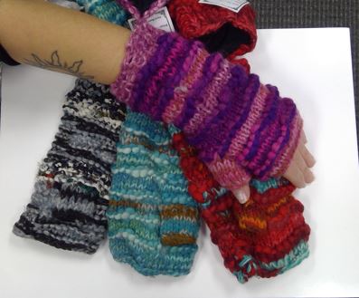 Winter Hand Knit Woolen Fingerless Gloves/handwarmer-hotRAGS.com