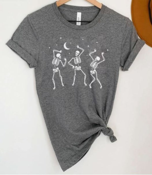 Dancing Skeletons Halloween Shirt-hotRAGS.com