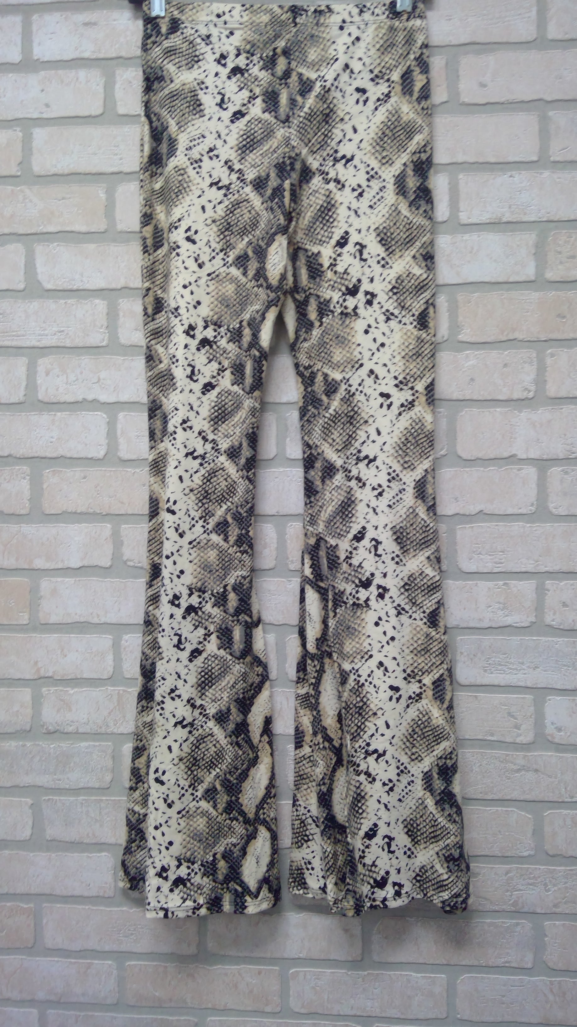 Pants Palazzo Snakeskin Print-hotRAGS.com