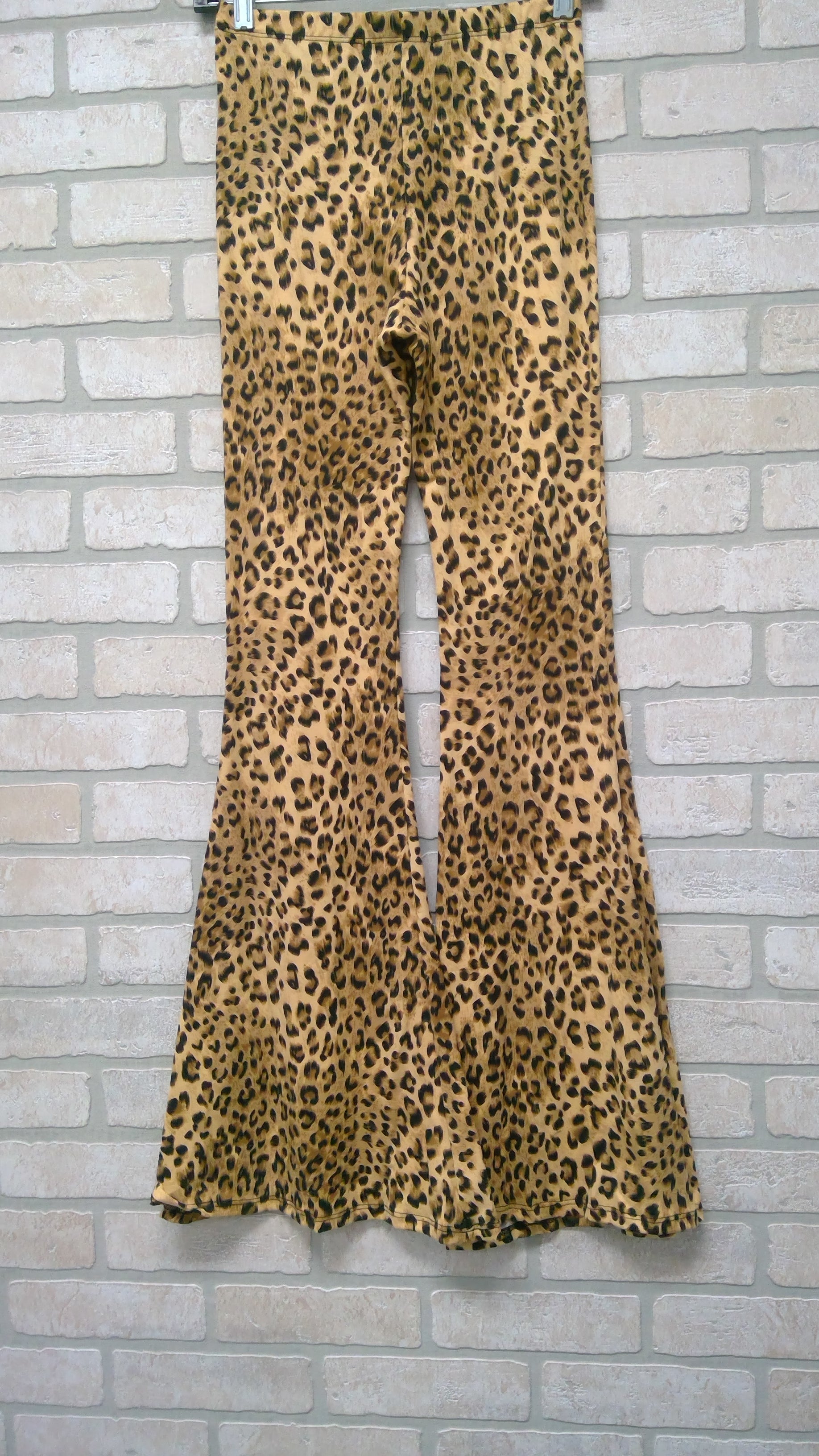 Pants Palazzo Cheetah Print-hotRAGS.com