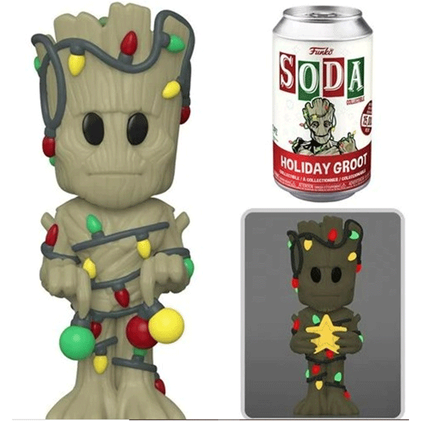 Funko Vinyl Soda - Guardians Of The Galaxy - Christmas Groot-hotRAGS.com