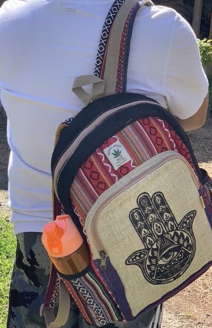 Hemp Backpack - Hamsa-hotRAGS.com