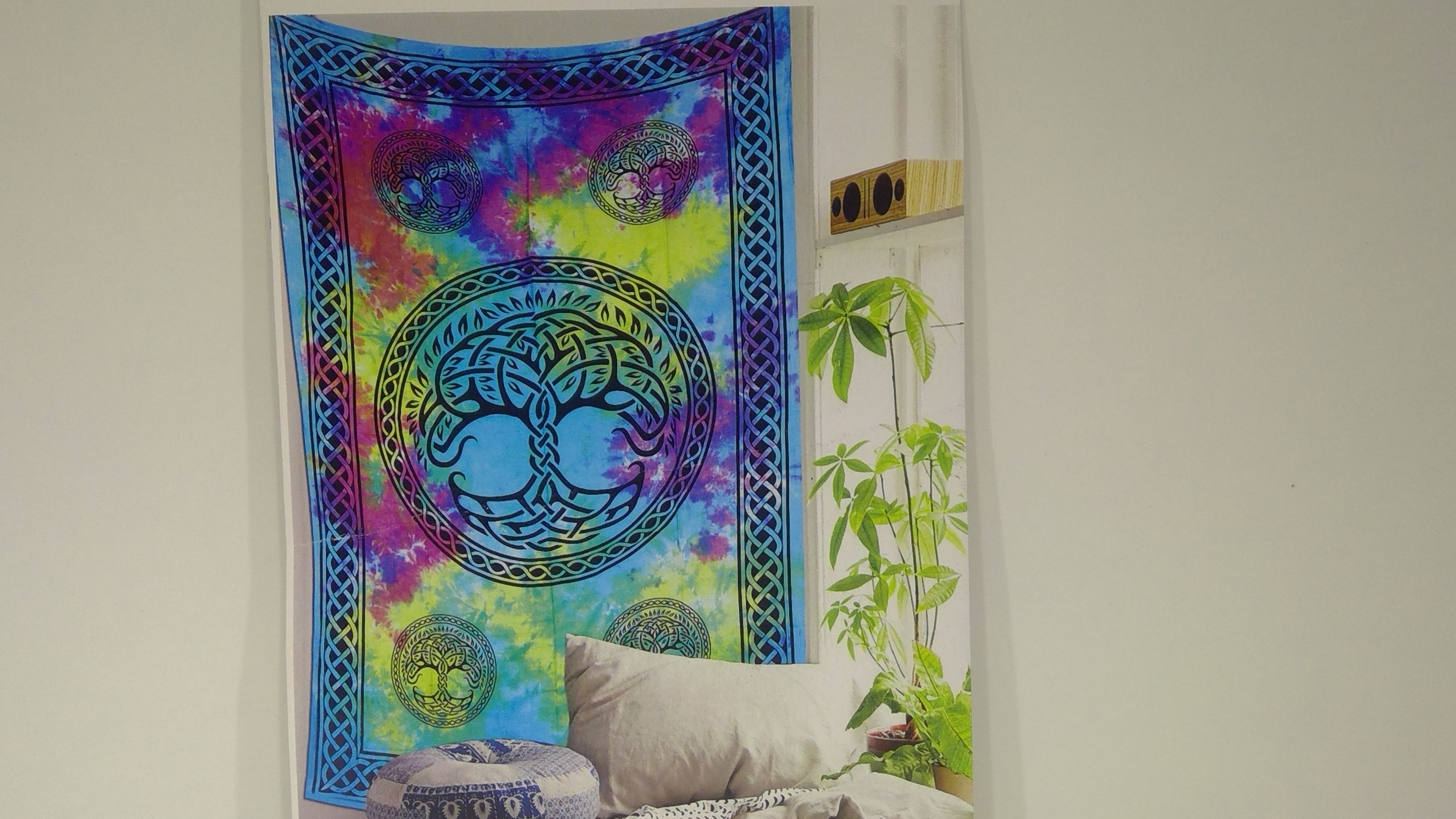 Tapestry - Tree Of Life Celtic - Tie Dye-hotRAGS.com