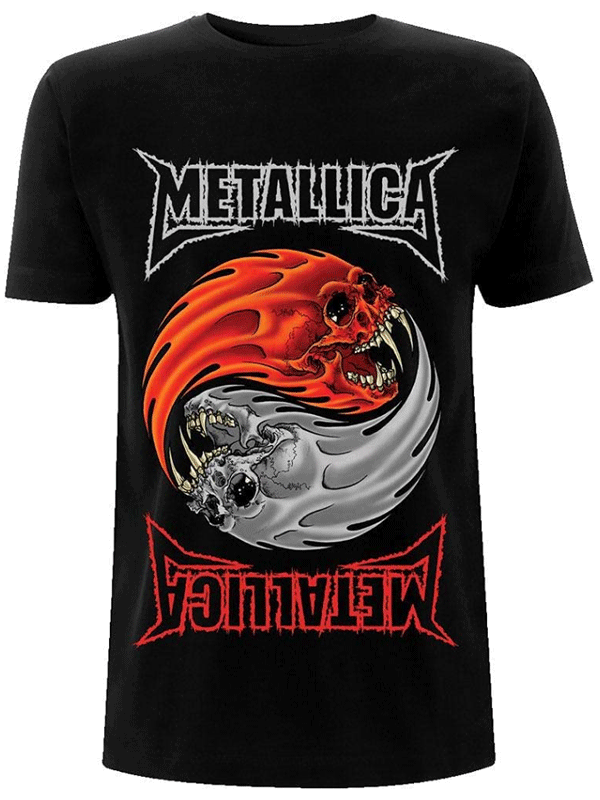 T-shirt Metallica Yin Yang-hotRAGS.com