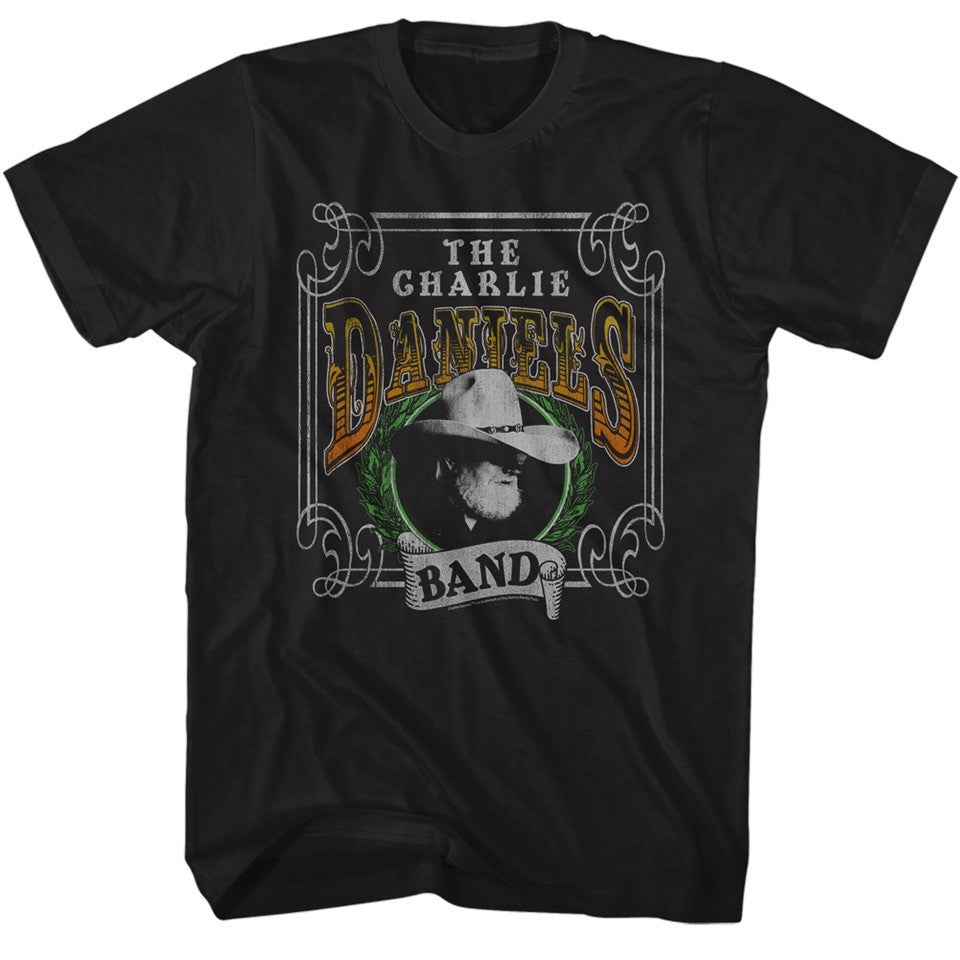 The Charlie Daniels Band Black T-shirt-hotRAGS.com