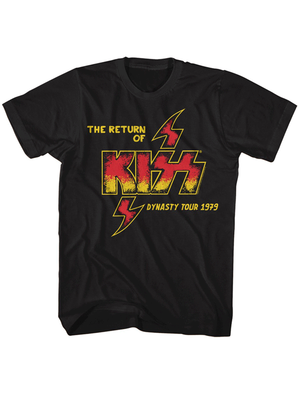 Kiss Dynasty Tour 1979 T-Shirt-hotRAGS.com