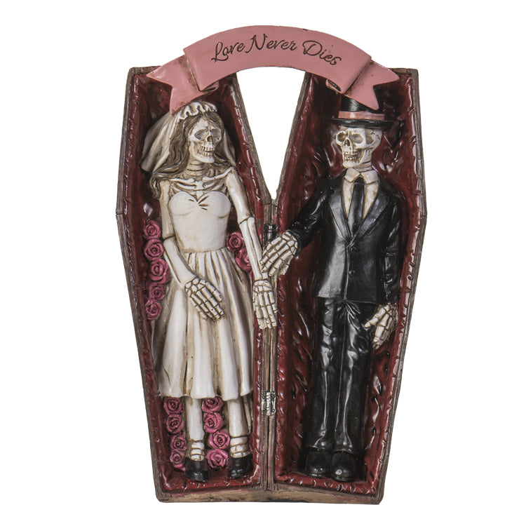 Love Never Dies Coffin Statue-hotRAGS.com