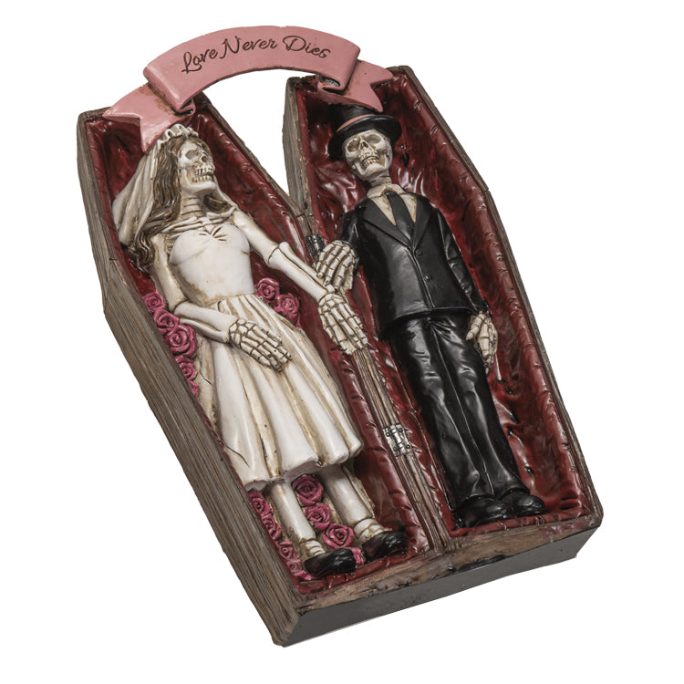 Love Never Dies Coffin Statue-hotRAGS.com