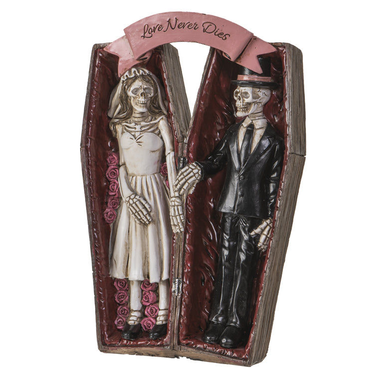 Love Never Dies Coffin Statue-hotRAGS.com