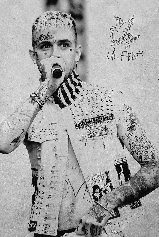 Poster Lil Peep Cry Baby-hotRAGS.com