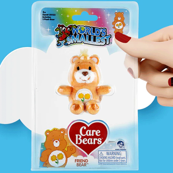 WORLDS SMALLEST CARE BEAR - THE TOY STORE