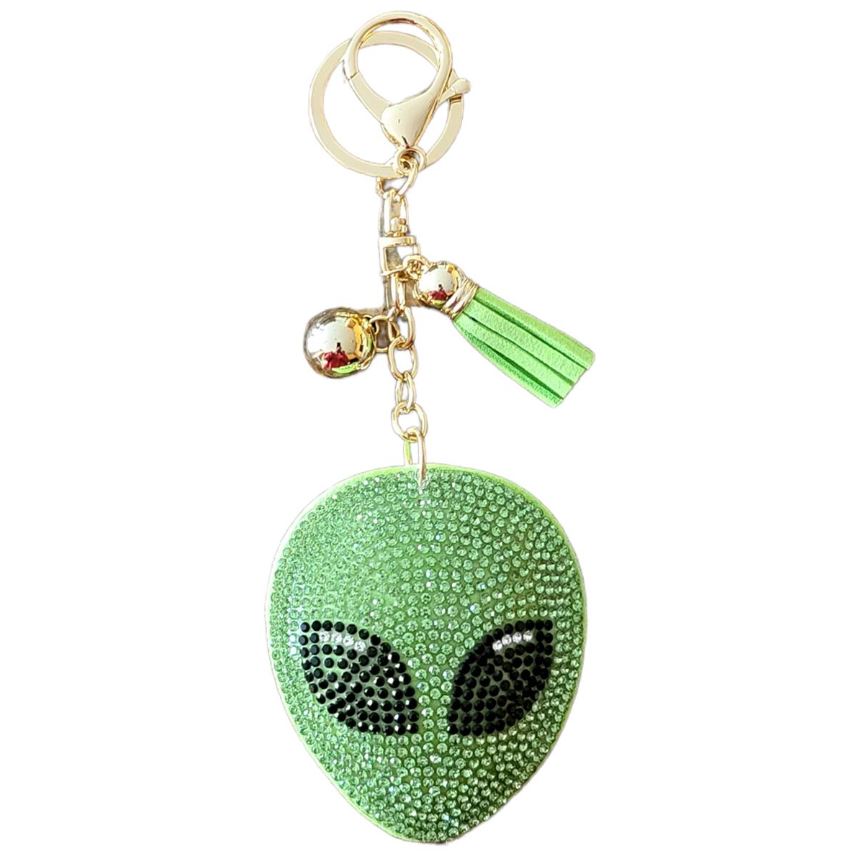 Keychain Alien Rhinestone-hotRAGS.com