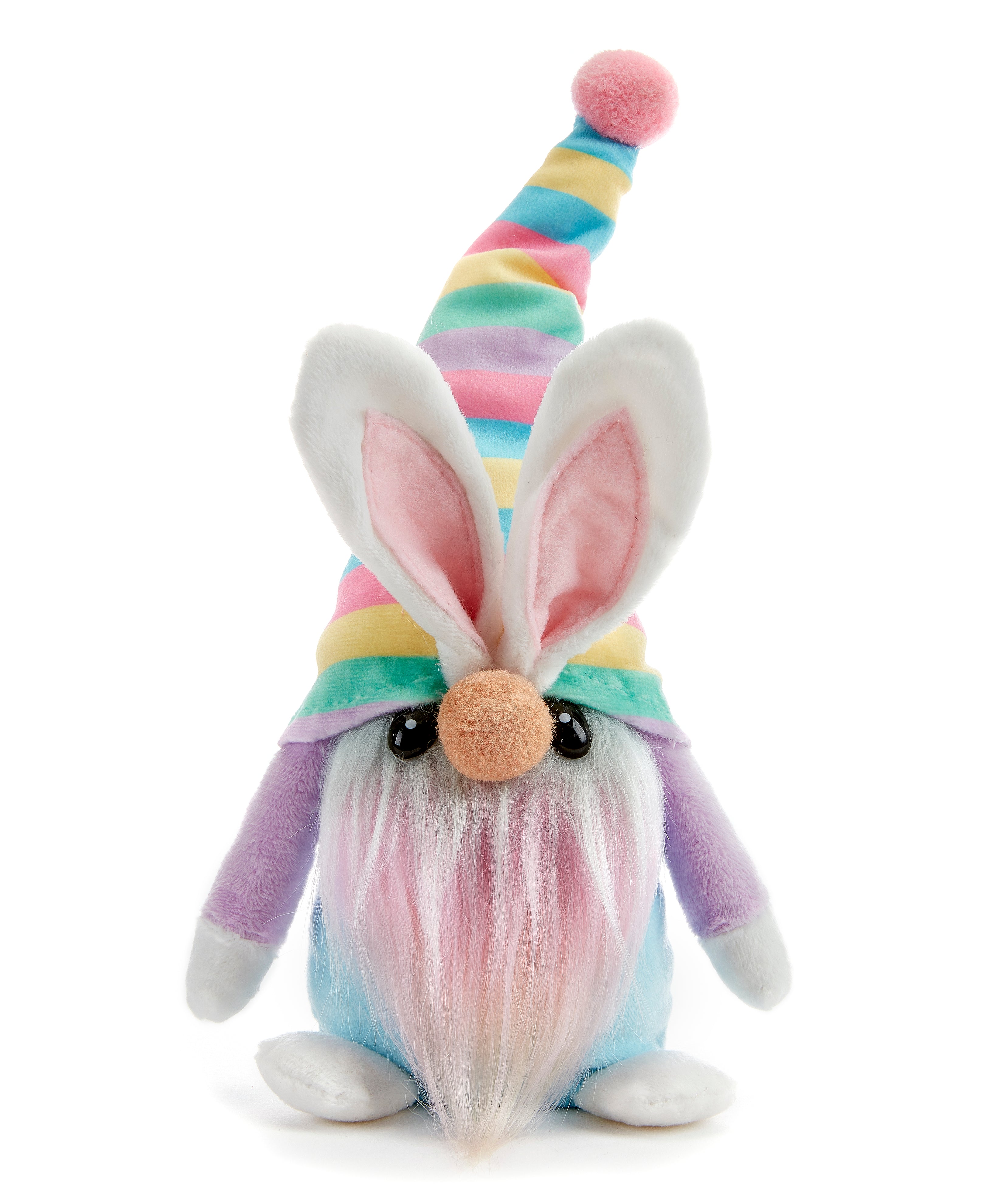 Rainbow Bunny Bella Gnome-hotRAGS.com