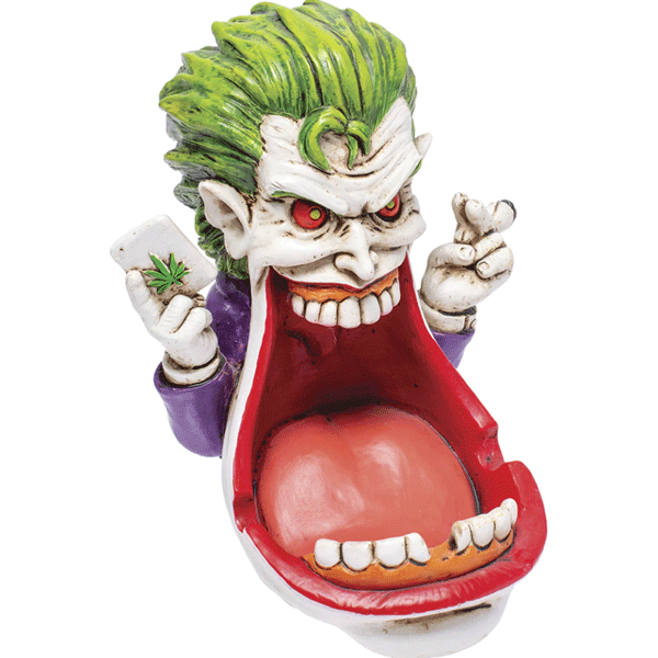 Ashtray Ceramic Joker Toker Open Mouth-hotRAGS.com