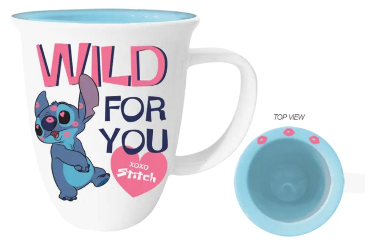 Disney Stitch Wild For You 20oz Wide Lip Mug-hotRAGS.com