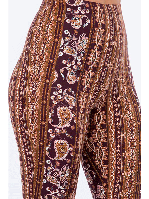 Pants Palazzo Bandana Paisley Print-hotRAGS.com
