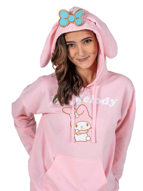 Jr Hoody My Melody 3d Ears-hotRAGS.com