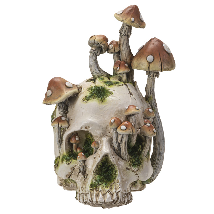 Skull With Mushrooms-hotRAGS.com