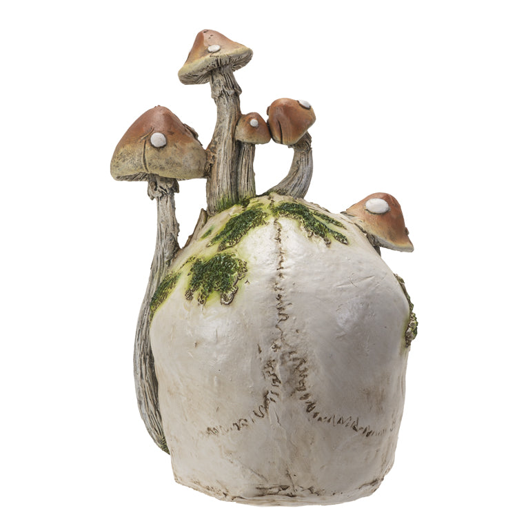 Skull With Mushrooms-hotRAGS.com