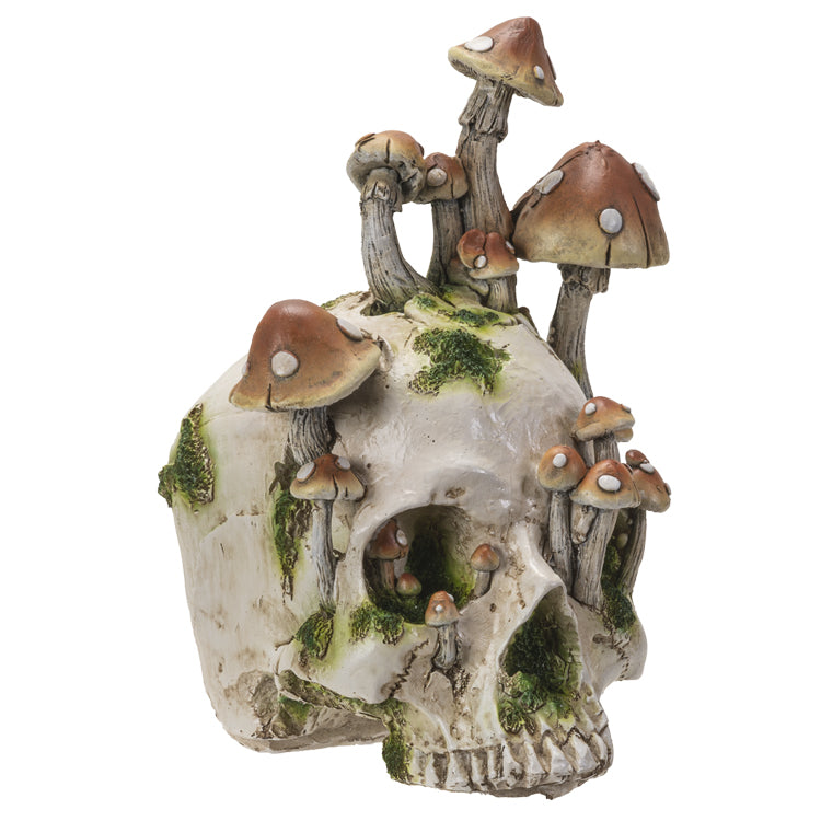 Skull With Mushrooms-hotRAGS.com