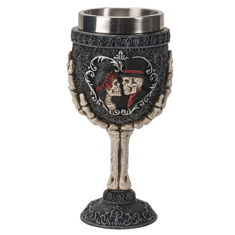 Skeleton Couple Goblet-hotRAGS.com