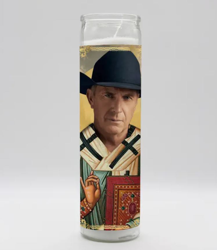 Saint Candle - Yellowstone - John Dutton-hotRAGS.com