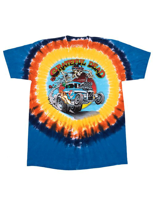 T-Shirt - Grateful Dead Hot Rod T-Shirt-hotRAGS.com