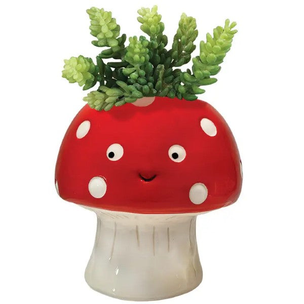 Kawaii Mushroom Planter - Small-hotRAGS.com