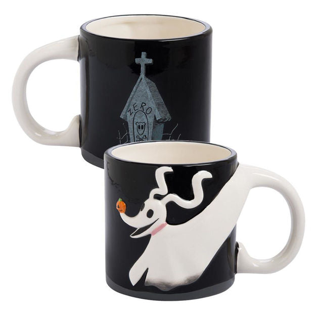 Nightmare Before Christmas Zero 20 oz. Sculpted Ceramic Mug-hotRAGS.com