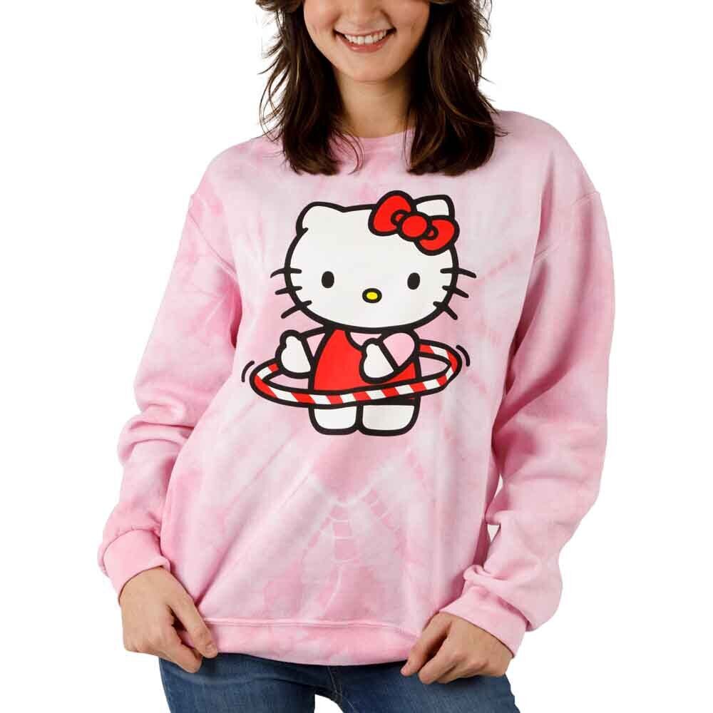 Sanrio Hello Kitty Hula Hoop Tie Dye Sweatshirt-hotRAGS.com