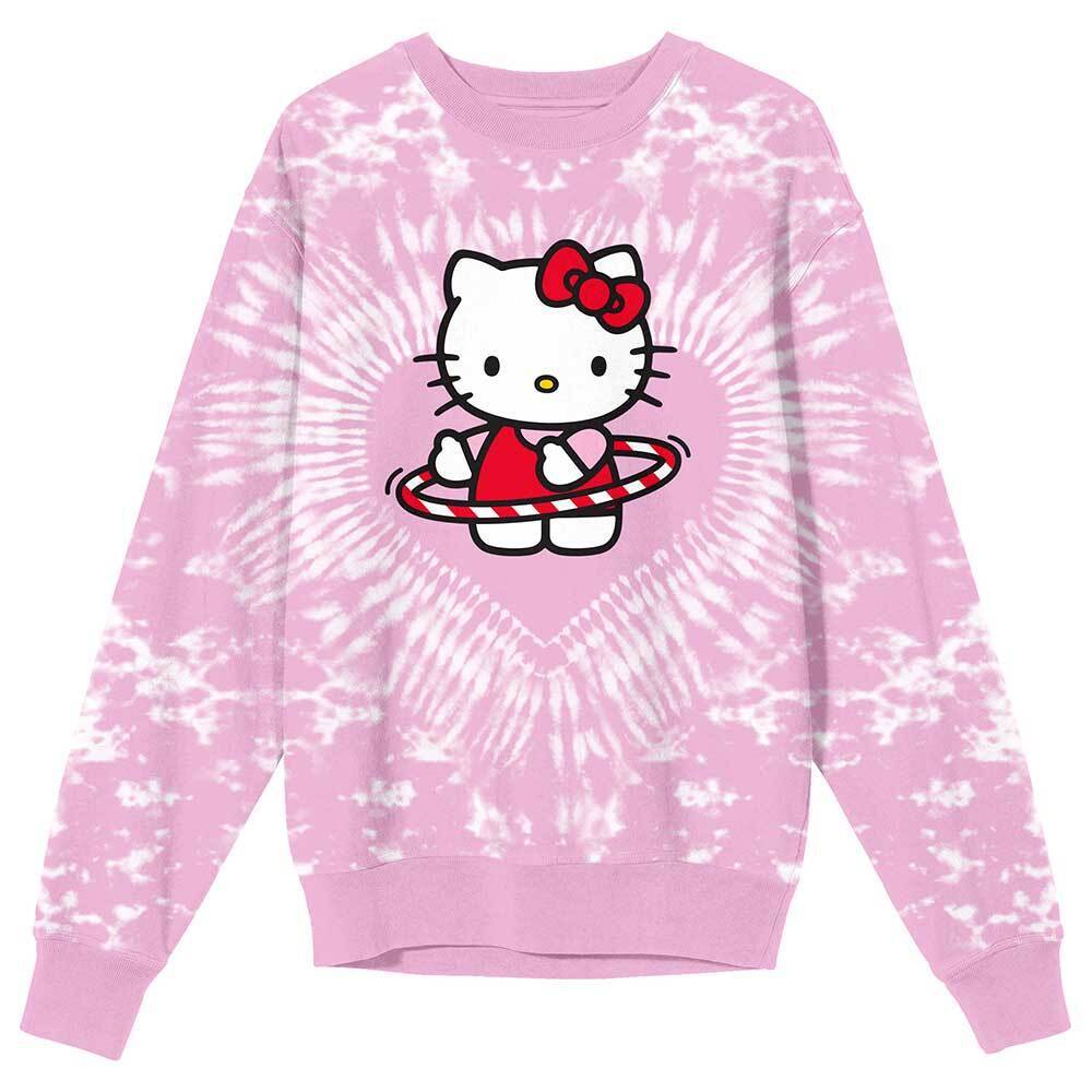 Sanrio Hello Kitty Hula Hoop Tie Dye Sweatshirt-hotRAGS.com