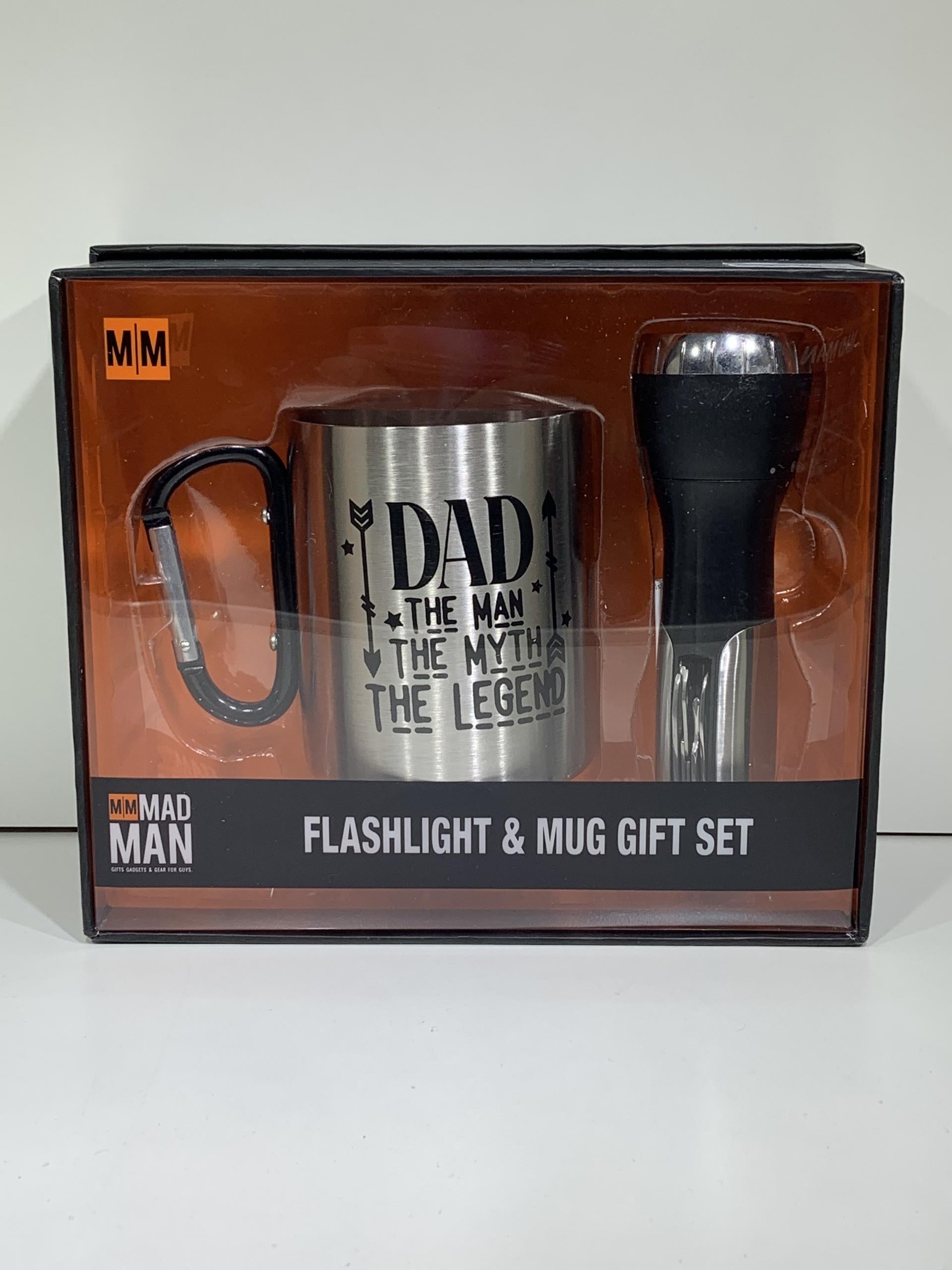 Mug Flashlight Dad The Man-hotRAGS.com