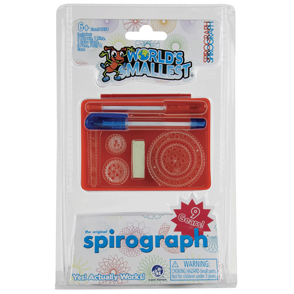 Toy World's Smallest Toy -  Spirograph-hotRAGS.com