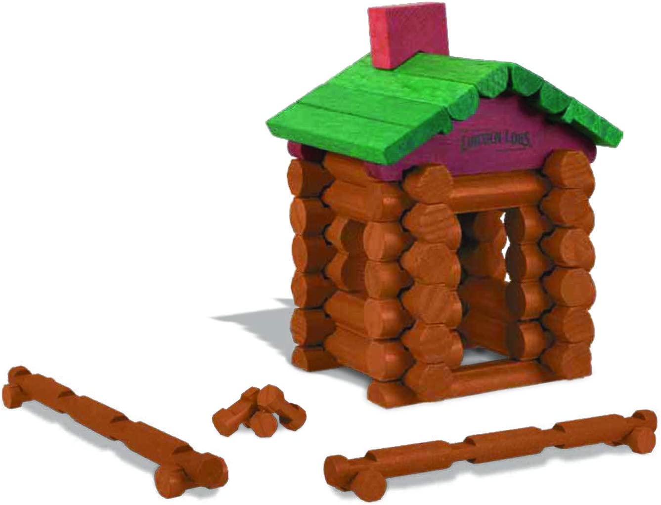 Toy World's Smallest Toy -  Lincoln Logs-hotRAGS.com