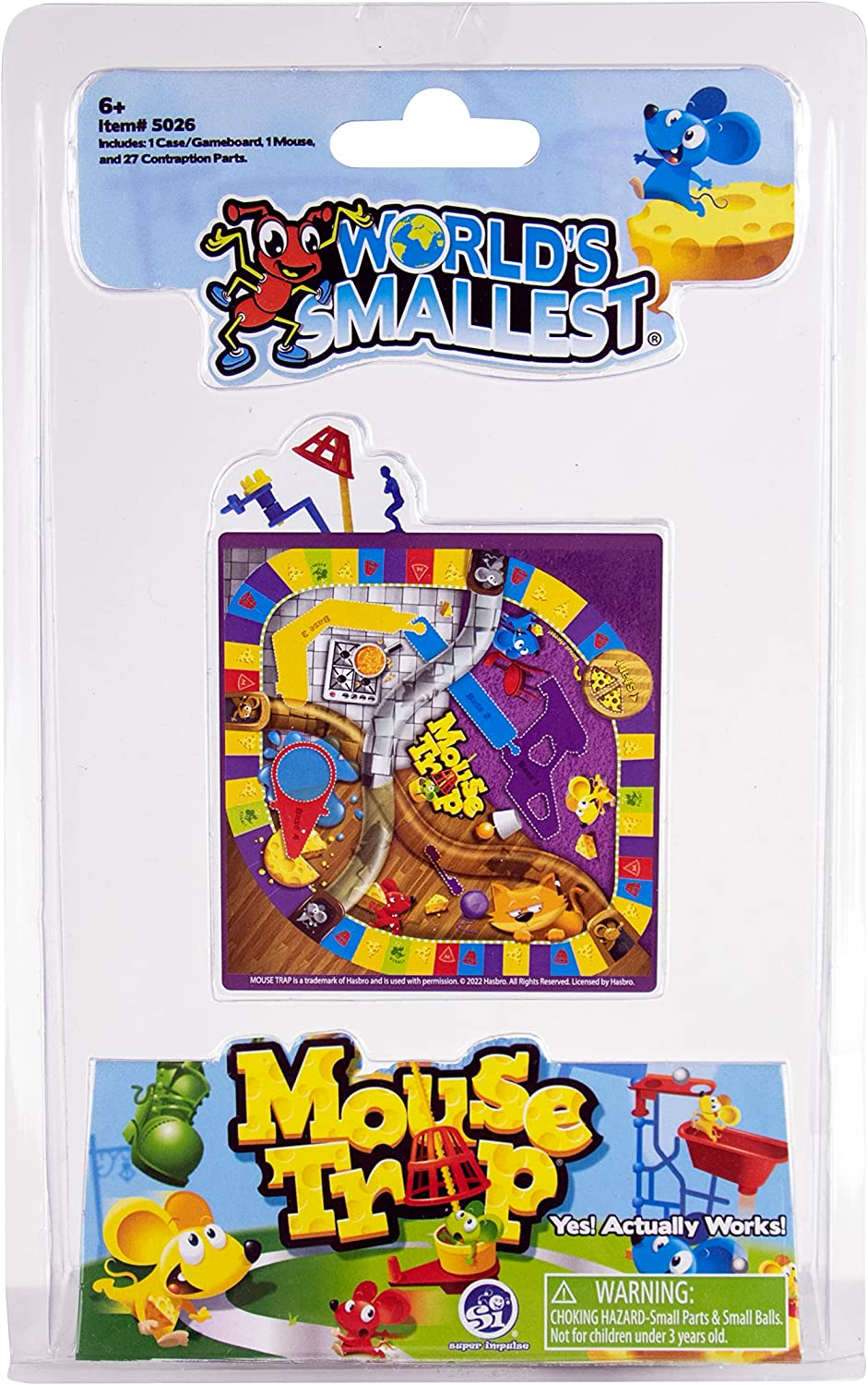 Toy World's Smallest Toy -  Mousetrap-hotRAGS.com
