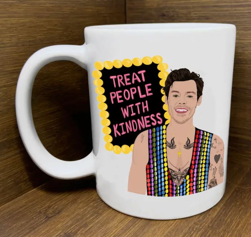 Harry Styles "Kindness" Mug-hotRAGS.com