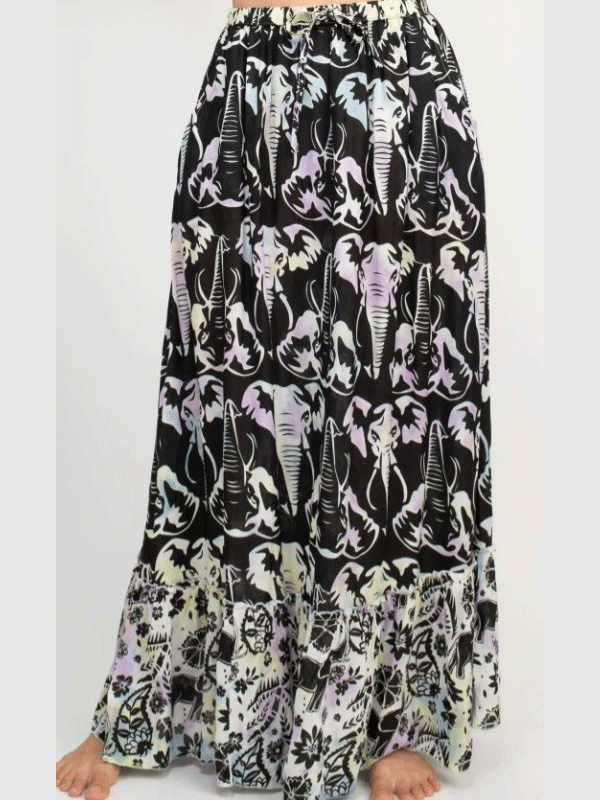 Skirt Maxi Elephant-hotRAGS.com